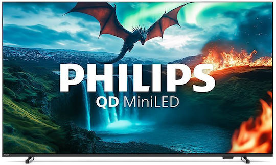 Philips Smart Fernseher 55" 4K Ultra HD QLED QD MiniLED HDR (2025) 55MLED820/12