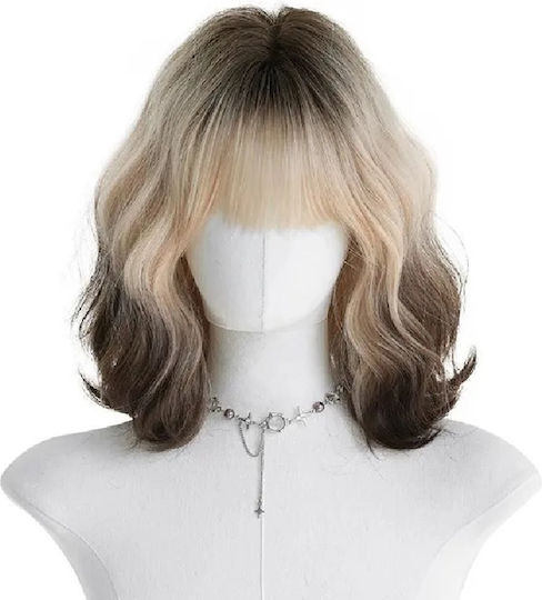 Animis Beauty Perücke Mit Synthetischem Haar In Blond Farbe 30cm