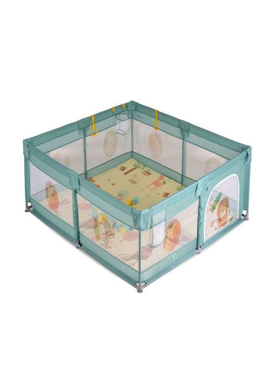 Moni Gamezone Парк с Матрак Бежов 120x120cm