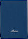 Next Menü-Halter in Blau Farbe 23x32 cm Set 10 ...