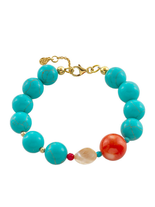 Oxette Women's Gold Plated Silver Bracelet