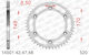 Afam Hinteres Stahlritzel 520 Kette Code 14501-47