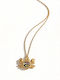 Cozycosmos Necklace Made of Light Blue Steel