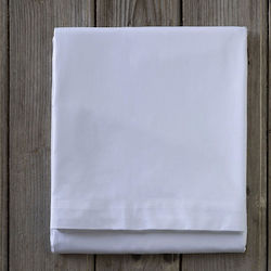 Hotel Sheet 250 Thread Percale 80% Cotton Penye 20% Polyester White Semi-double 180x300cm Cotton-polyester Hotel Sheet 250 Thread Percale 80% Cotton Penye 20% Polyester White Semi-double 180x300cm Cotton-polyester