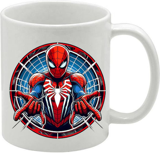Λευκή Κούπα Spider-man