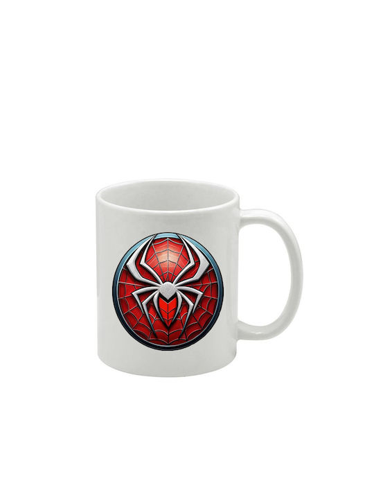 Λευκή Κούπα Spider-man