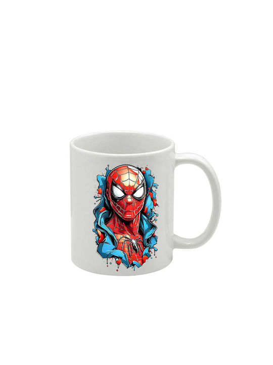 Λευκή Κούπα Spider-man