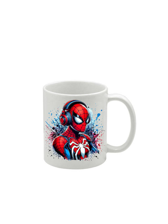 Λευκή Κούπα Spider-man