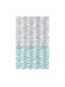 Spirella Skyline Shower Curtain 180x200cm Grey-White