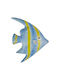 Butlers Dekorative Fisch aus Keramik Material Coral 16x2cm