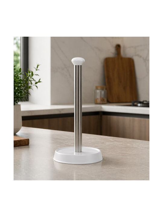 Galifas Metallic White Paper Towel Holder GAL-00318301