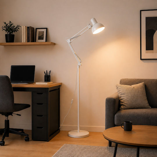 ForHome Floor Lamp H180xL28cm White
