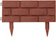 Progarden Μπορντούρα Κήπου 42x12cm