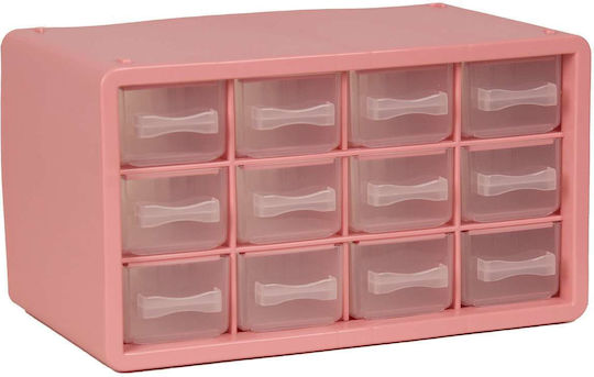 Storage Επιτραπέζια Βάση Raaco 14.2x24.8x14.9εκ. Ροζ