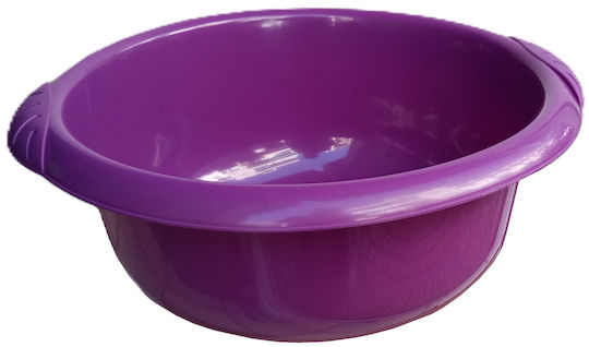 Nektarplast Λεκάνη Στρογγυλή Νο 50 35x35x14εκ. Χωρητικότητας 6lt Μωβ