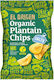 Organic Green Banana Plantain Chips Sea Salt El Origen 80gr