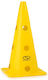 Training Cone 1 Pc 38 Cm Yellow Pt1-38h-y Yellow