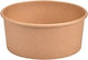 Tefaco Set 50 Paper Bowls With Capacity 1100ml Brown