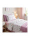 MayHome MayHome Kids Duvet Set Single with Pillowcase Pink 160x240cm
