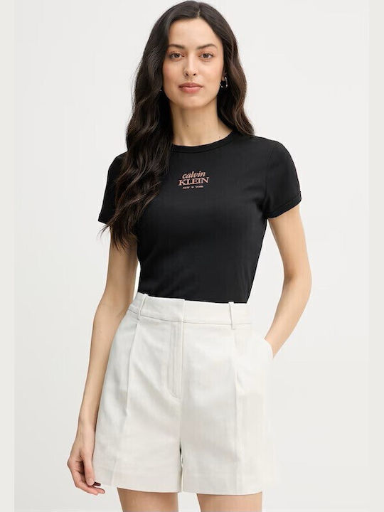 Γυναικείο T-shirt Μαυρο