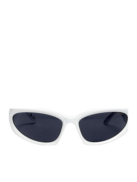 Superdry Women's Sunglasses with White Frame and Black Lenses W9710057A-K5I