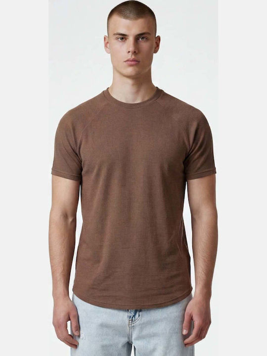 Ben Tailor Waffle Brown Blouse