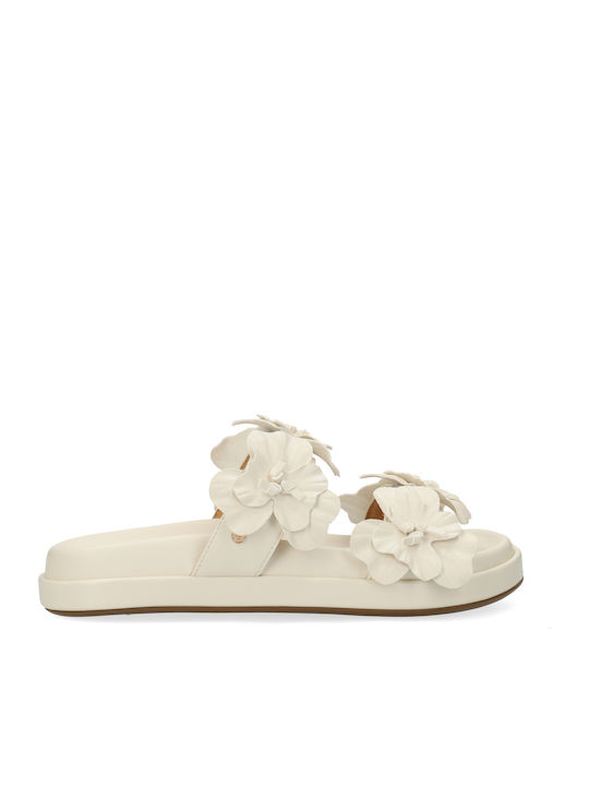 Mexx Mexx Damen Flatforms Beigen Sandalen