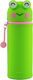 I-Total Silicone Pencil Case Cylinder Froggy