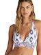 Top Bikini Triunghi Multicolor