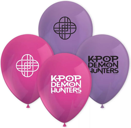 Latex Luftballons K-pop Demon Hunters 8 Stück