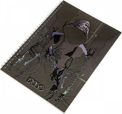 Polo Spiral Ruled Notebook A4 60 Paper Sheets 2...