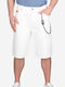 Men's Denim Bermuda Shorts Nero