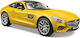 Maisto Matte Black Series 1:24 Mercedes Amg Gt Yellow 31134