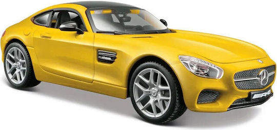 Maisto Matte Black Series 1:24 Mercedes Amg Gt Yellow 31134