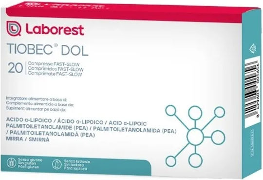Laborest Tiobec Dol Alpha Lipoic Acid Συμπλήρωμα για το Άγχος 20 ταμπλέτες