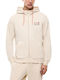 Cardigan with Hood Red-Black-Beige