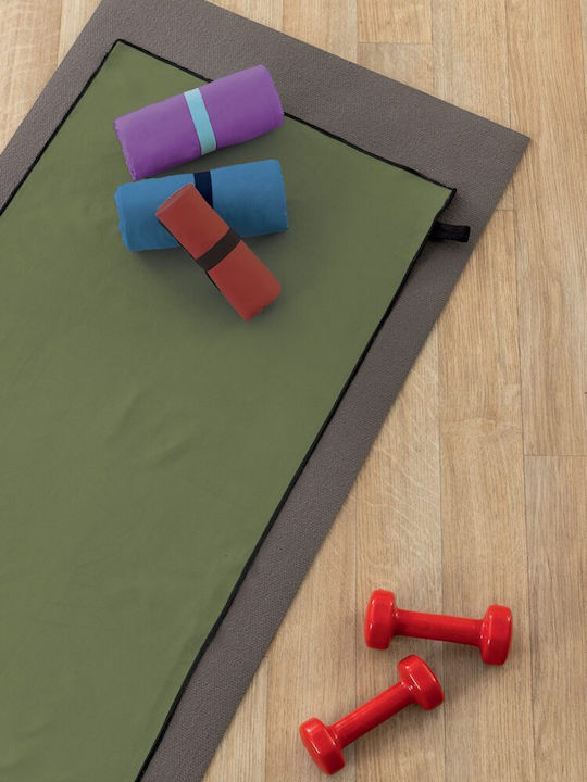 Gym Towel 50x100 Active Olive Palamaiki Home