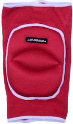 Athlopaidia Volleyball Knee Pads Medium Red 008.52237