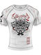 8 Weapons Men's Short Sleeve Shirt 8300023-4-WHRE for Jiu-Jitsu White