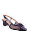 Heels with Medium Heel Blue