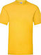Ergo Herren-Werbe-T-Shirt Gelb