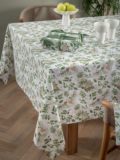 Palamaiki Baumwolle Tischtuch Formal Dinner Mh1000 Weiß 140x220cm