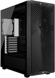 Corsair 3200D RS Midi Tower Κουτί Υπολογιστή Smoke