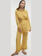 Long Sleeve Women's Shirt Yellow