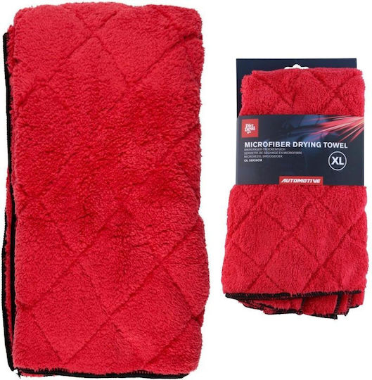 Dirt Devil Πετσέτα Microfiber Προσώπου Διπλής Όψεως Κόκκινη 58x58εκ.