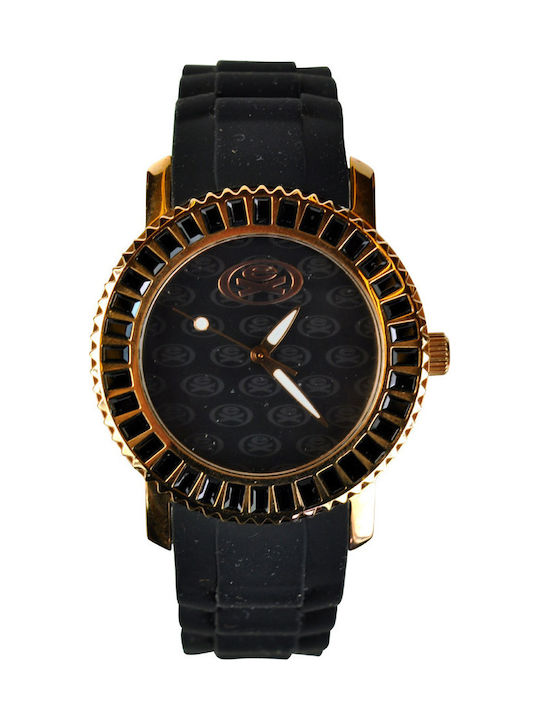 Ex Moda Women's Watch with Rubber Strap