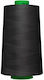 Fine Sewing Thread 80 5000 M Cone 100% Polyester Thalia Ariadna Color 7582 Dark Gray