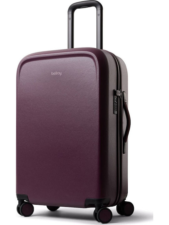 Bellroy Μεσαία Βαλίτσα Ταξιδίου Σκληρή Fig με 4 Ρόδες