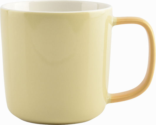Керамична Жълта Чаша 370ml
