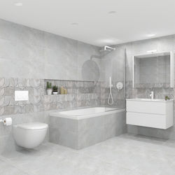 Wall Arm 40cm White Piccadilly